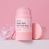 Sakura Mascarilla Facial en Barra de Barro Sólido Reduce Poros de Puntos Negros Control de Grasa Hidratante Limpiador Facial Facial 45g