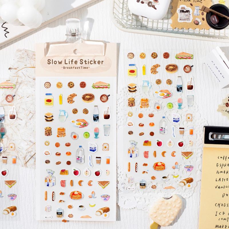 Twilight Plain Slow Life Vintage Journal DIY Decorative Phone Stickers
