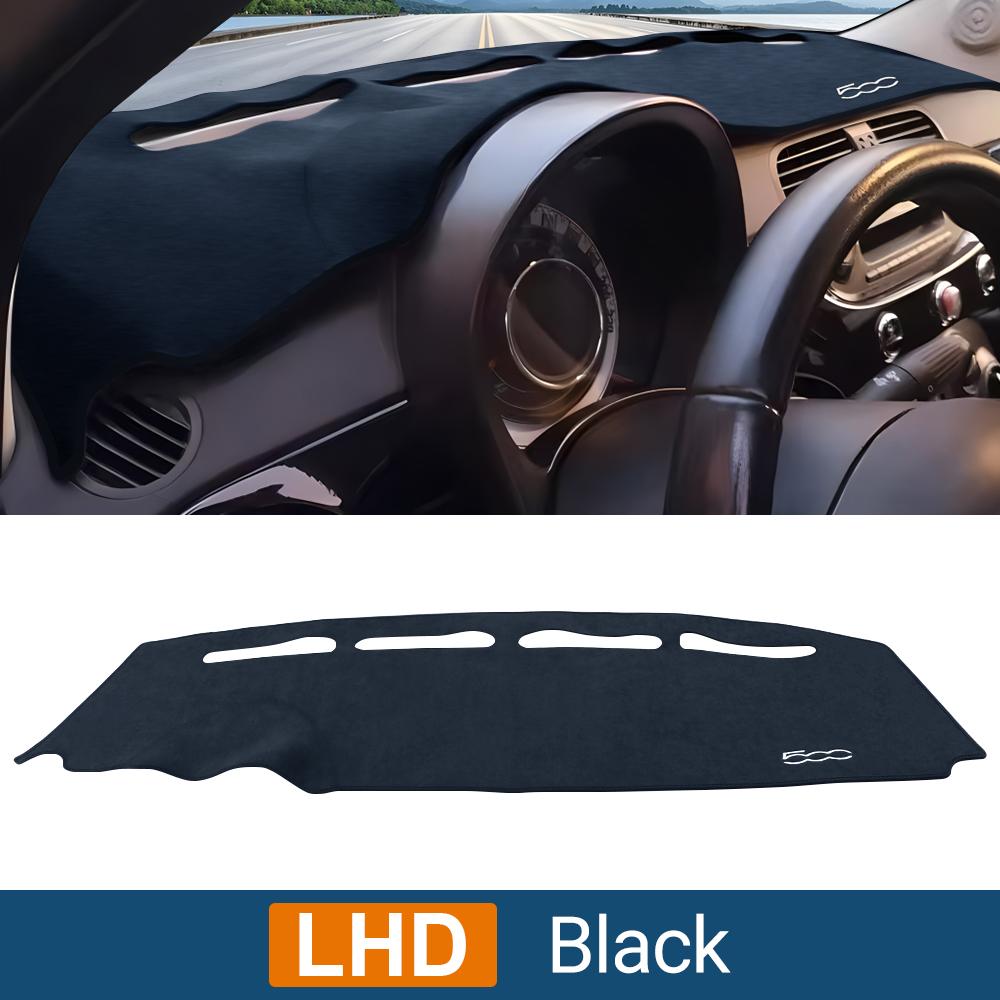 

Для Fiat 500 500C 500e Abarth 595 2007-2020 2021 2022 2023 2024 автомобильный солнцезащитный козырек на приборную панель, избегайте света, коврик с защитой от ультрафиолета