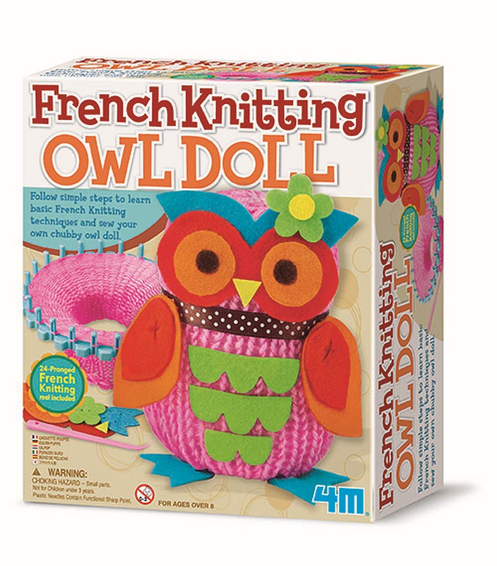 4M Lillian Crochet Owl Doll 00-02764
