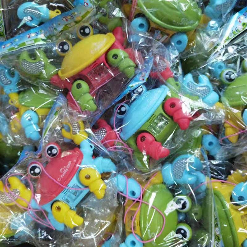 1Pcs Walking Moving Toys For Kids Crawling Crab Toy Electric Little Crab Toys With Sound And Light Interactive Music Gifts