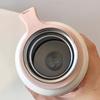 Originale süße Schleife Thermosbecher für Mädchen 304 Edelstahl Direkt Trinkwasserbecher Tragbarer auslaufsicherer Isolierbecher Neu