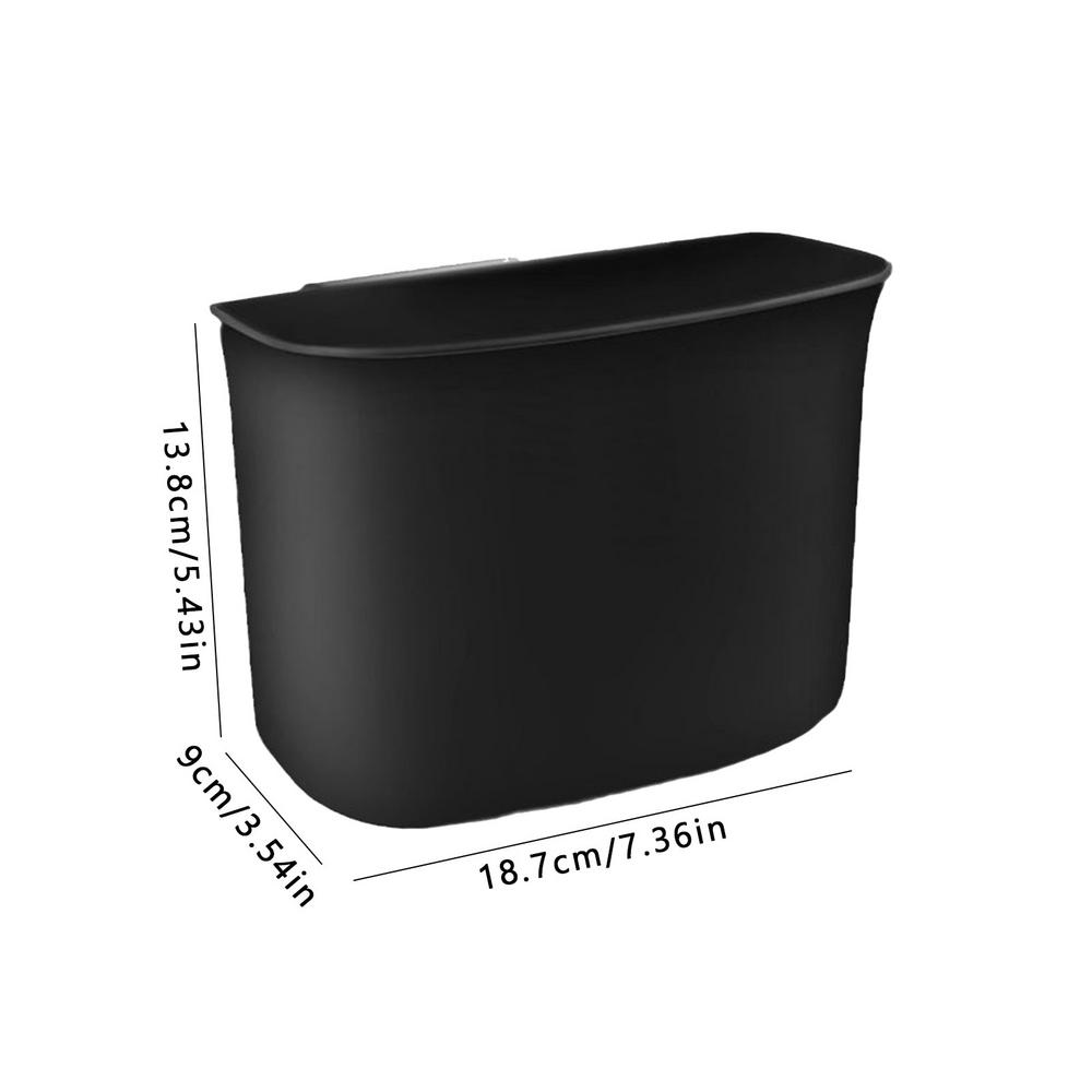 

Ящик для хранения на заднем сиденье автомобиля, автомобильный мусорный бак, многофункциональный автомобильный органайзер для хранения, автомобильный мусорный ящик для большинства дверей и сидений автомобиля чёрный