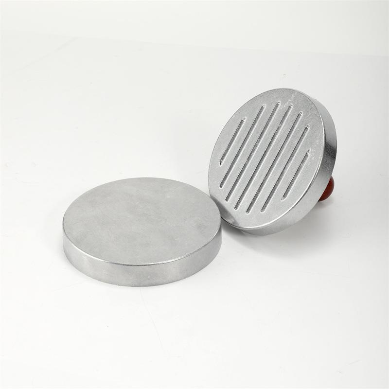 Hamburgerfleischpresse, Hergestellt aus Aluminiumlegierungsmaterial, Unbeschichteter Griff, Hamburgerpresse, Küchenwerkzeug, Fleischpresse und Füllform