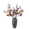 Pomegranate 9-Head Artificial Flowers Green Plant for Wedding Décor, INS Style Simulation Flowers Clearance