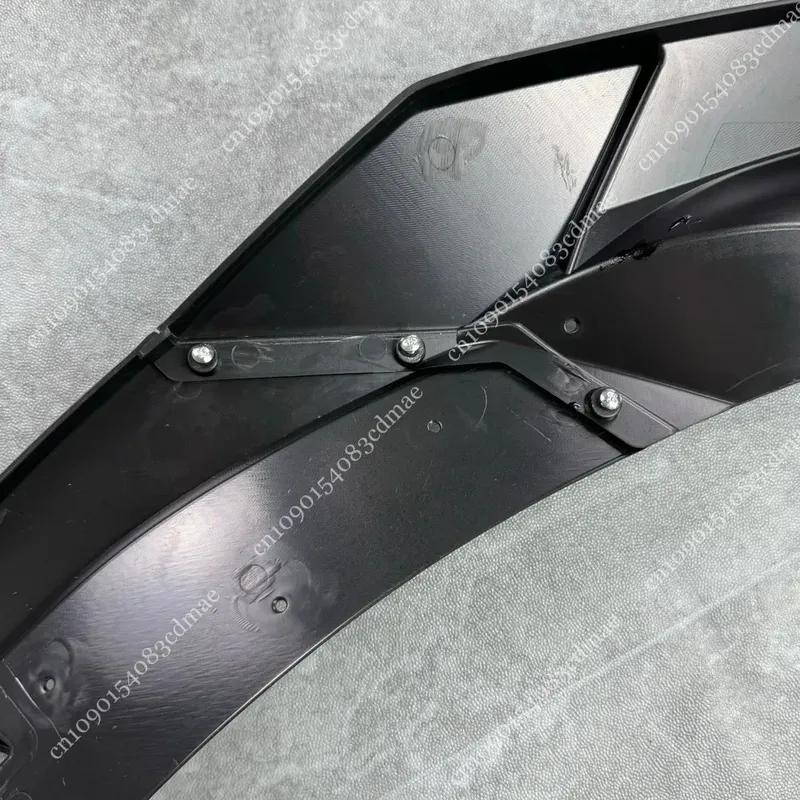 For VW Tiguan MK2 R Line Facelift 2020 2021 2022 2023 Car Front Bumper Splitter Lip Spoiler Gloss Black Diffuser Canard Body Kit