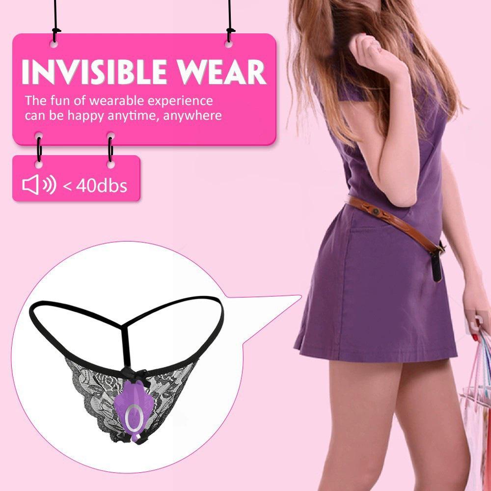 Wireless Multi-Frequency Butterfly Vibrator - Women's Popular Style
