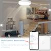 BSEED 1Gang 1/2/3way Wifi Touch Switches Wall Switch For Stairs Tuya Smart Life Alexa App Control White Backlight 10A For Villa