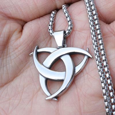 Biochemical Crisis Pendant Fashion Titanium Steel Necklace Men's Pendant