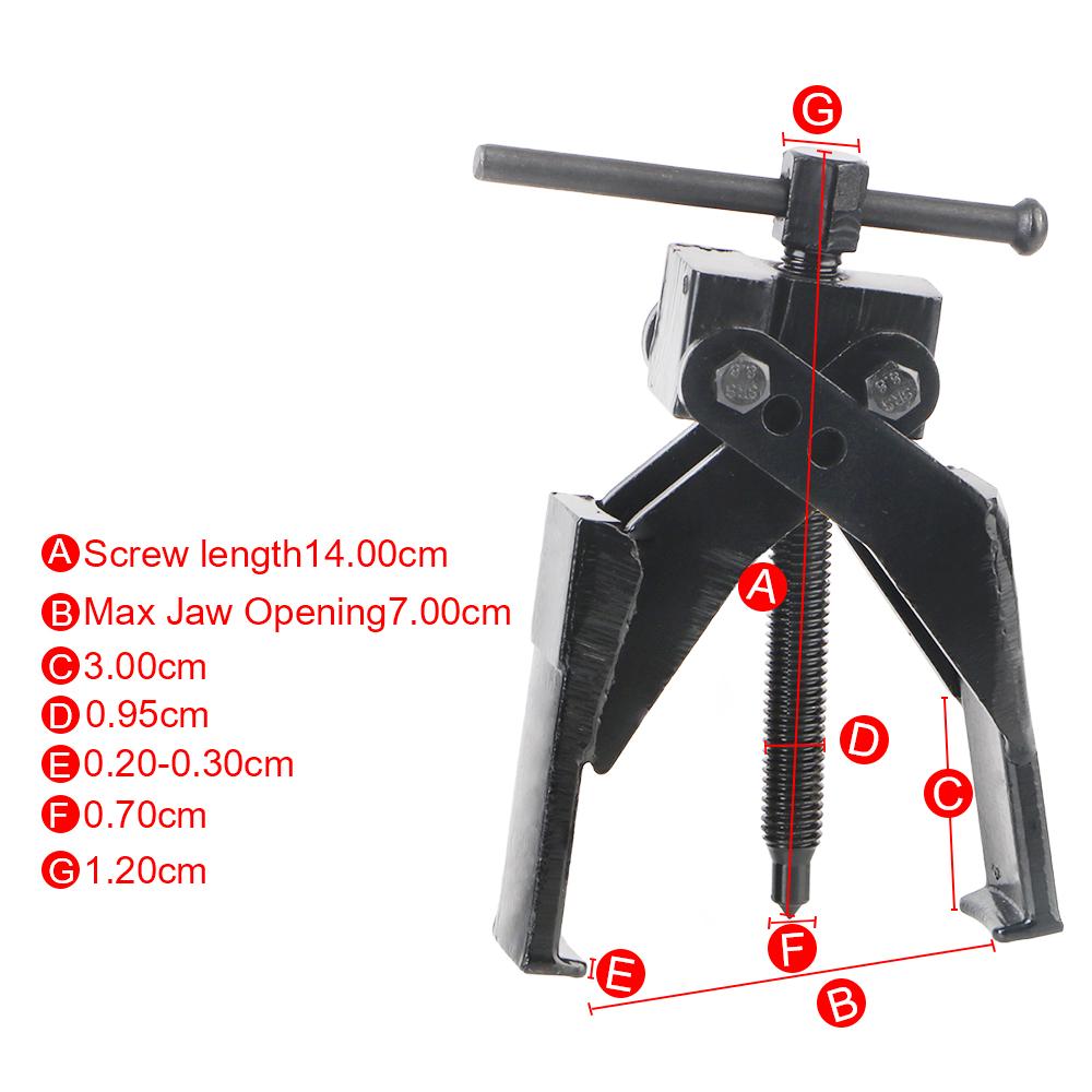 2 Jaw Gear Extractor Labor-Saving Car Inner Bearing Puller Removal Tool Car Separation Bearing Device Automotive Repair Tool