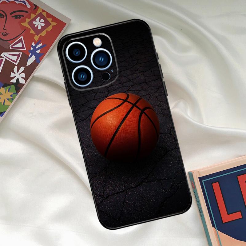 Basketball Basket Case For iPhone 15 14 13 12 11 Pro Max XR X XS Max 7 8 Plus SE 2020 12 13 Mini Back Cover