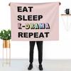 Eat Sleep K-Drama Repeat Throw Blanket Soft Decorative Sofa Warm Winter Soft Big Blankets For Bed For Babies Blankets