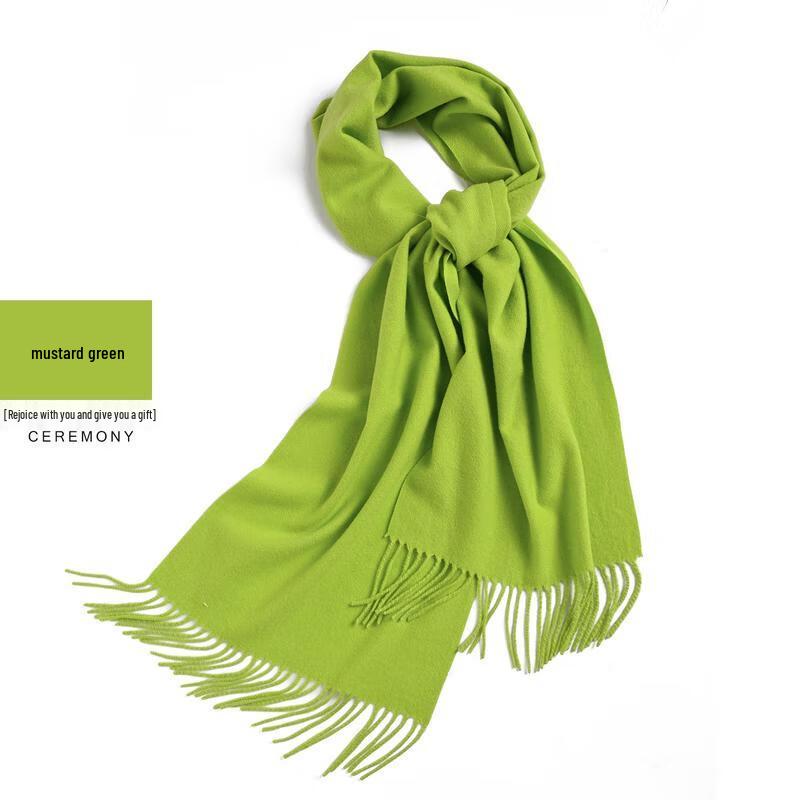 HANDUNYOU Solid Color Scarf