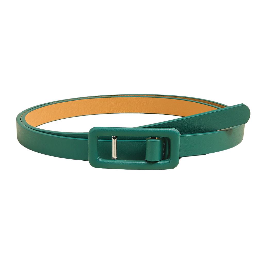 Stilvoller Verstellbarer PU-Leder-Taillengürtel für Damen Leichtes Dünnes Design Taillenband für Lässiges Büro Reise-Outfit