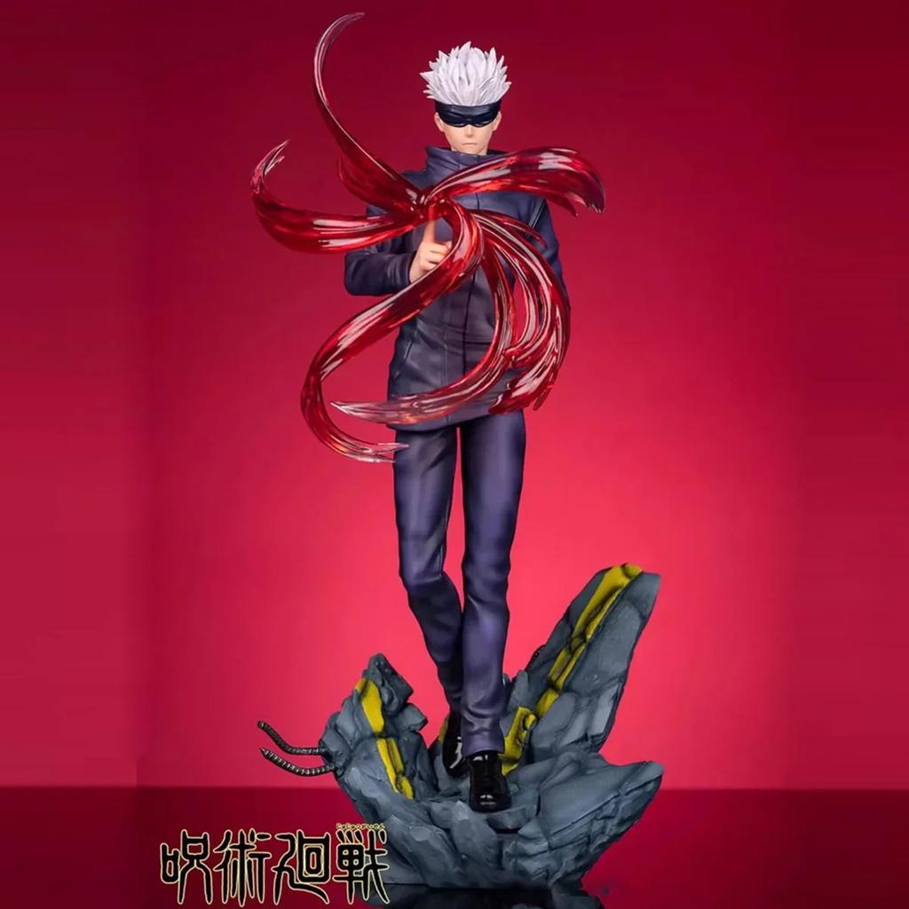 28 Cm Anime Cartoon Jujutsu Kaisen Gojo Satoru Children Toys Pvc Model Statue Collection Toys Action Figure