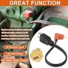 Engine Block Coolant Heater Kit replace for AR87167 suitable for John Deere 1025R 110 2210 2305 4210 445 X495 XUV Gator 850D 855D 855M 865E Tractors