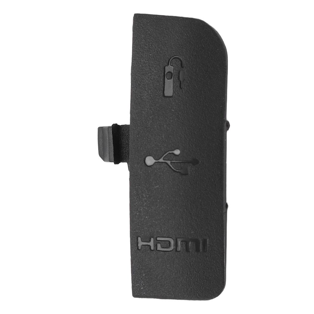 Schwarz USB Gummi Türdeckel Digitalkamera Tür Bodenabdeckung Verschleißfest für 1100D Kamera