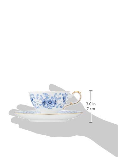 NARUMI Milano Teacup & Saucer (1 Cup) Bone China 9682-6792