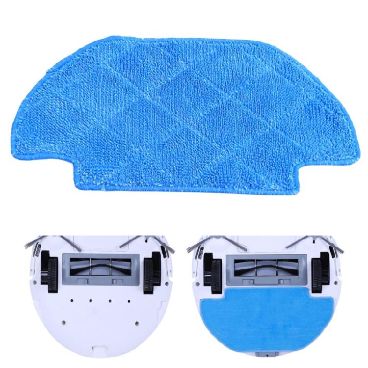 Pack of 5 Cleaning Cloths Mop Attachments Mopping Cloth Replacement Pad Cotton Texture Suitable for ZK901 Robot Vacuum