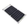 10W Portable Solar Panel Monocrystalline Silicon Waterproof Solar Panel with Buckles and Suction Cups for Outdoor RV
