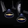 Car Door LED HD Welcome Courtesy Shadow Projector Lamp Car Logo Light For Chevrolet Silverado Impala Malibu Cruze Camaro Blazer