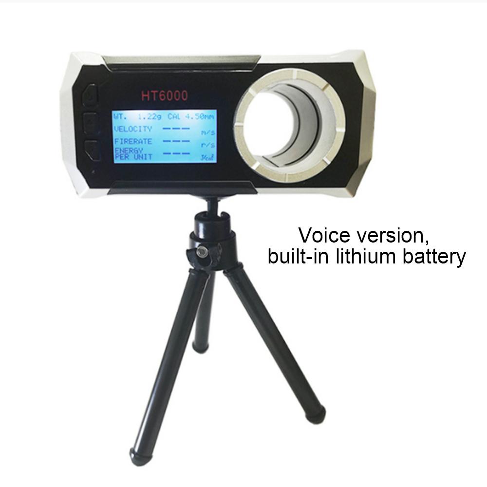 Ekran LCD Chronograf prędkości strzału pocisku Ekran strzelecki HT6000 Velometer Wiatrówka Paintball Gun Speed APP Inteligentny tester prędkości