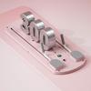 Pilates Reformer Tavola Push-up Tavole per Allenamento Addominale Antiscivolo Pieghevole Fitness Corporeo Macchina Rullo ABS Con Timer O Contatore