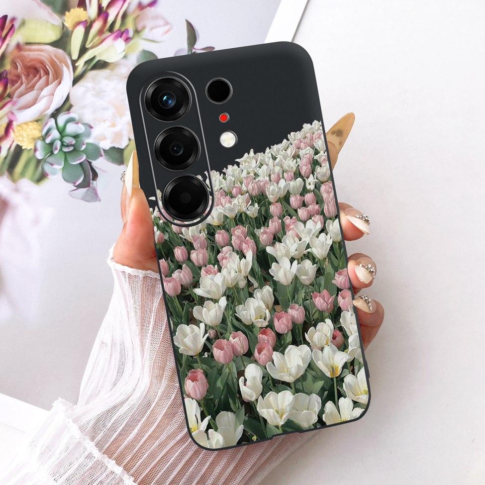For Tecno CN5 Case For Tecno Camon 50 4G Cover Fashion Butterfly Cute Cat Cool Painted Soft Phone Casing For Techno Camon50 4G