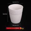 ZISIZ Rice Husk Disposable Cups