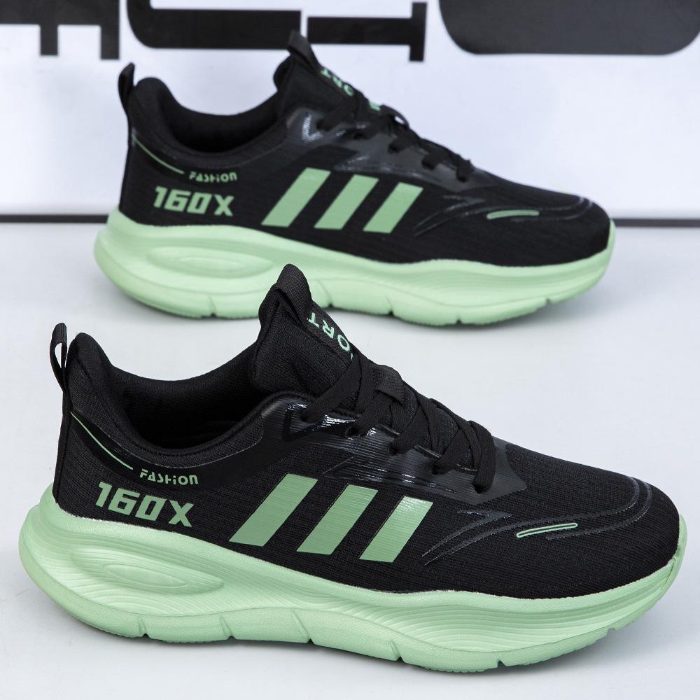 

Straight hair new spring breathable casual sports shoes large size men s shoes platform versatile couple running shoes 48
