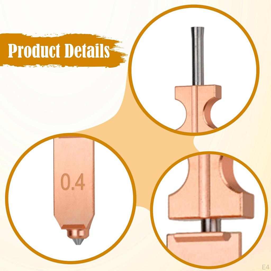 3D Printer Nozzle Home High Temperature Resistant Integrated for AD5x 0.25