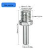 Cordless Drill To Grinder Adapter: Polishing & Cutting Tool with Self-Adhesive Pad