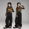 Jazz Dance Costumes Girls Trendy Cool Fashion Fried Street Catwalk Fashion Personalized Performance Costumes Street Dance Children Trendy Clothing Aut