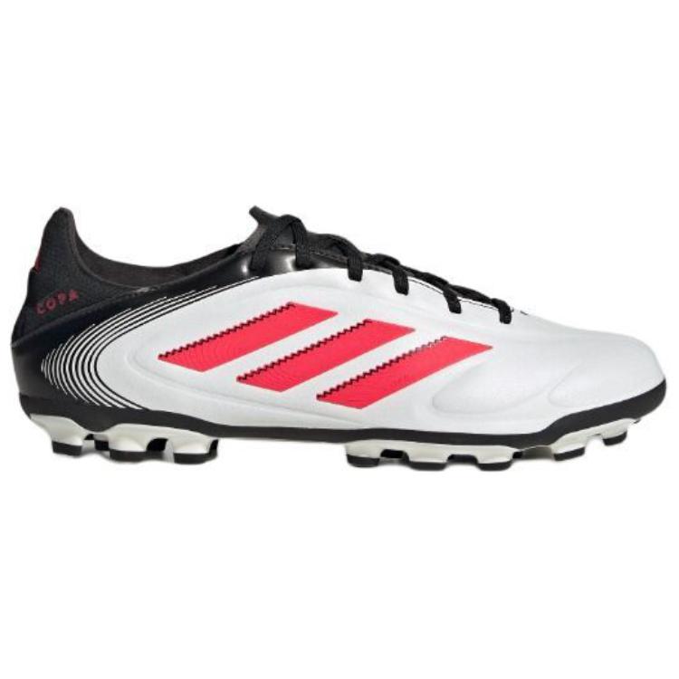 Adidas Copa Pure 3 League Comfortable Soft AG (Rubber Short Studs) Non-Slip Wear-Resistant Soccer Shoes Unisex Soccer Shoes White Red Black IE1172