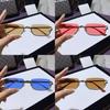 Y2k Metallic Square Sunglasses With Uv400 Protection For Fashion Casuals