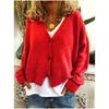 Autumn and Winter Casual Loose Knitted Cardigan Women's Sweaters