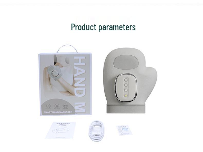 Electric Hand Massager: Air Compression for Fingers, Palm, and Wrist with Heat Therapy, Customizable Logo