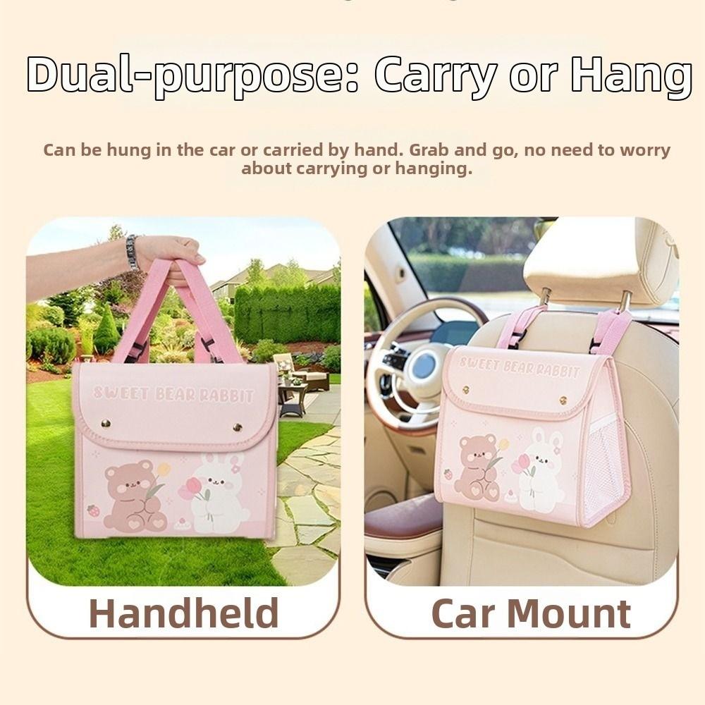 Large Capacity Electric Car Hanging Bag Convenient Bicycle Storage Bag  Outdoor Use