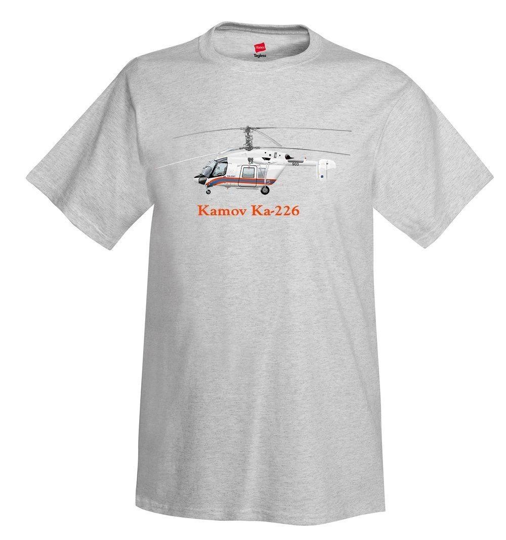 Kamov Ka-226 Helicopter T-Shirt - Personalized with Your N# XL