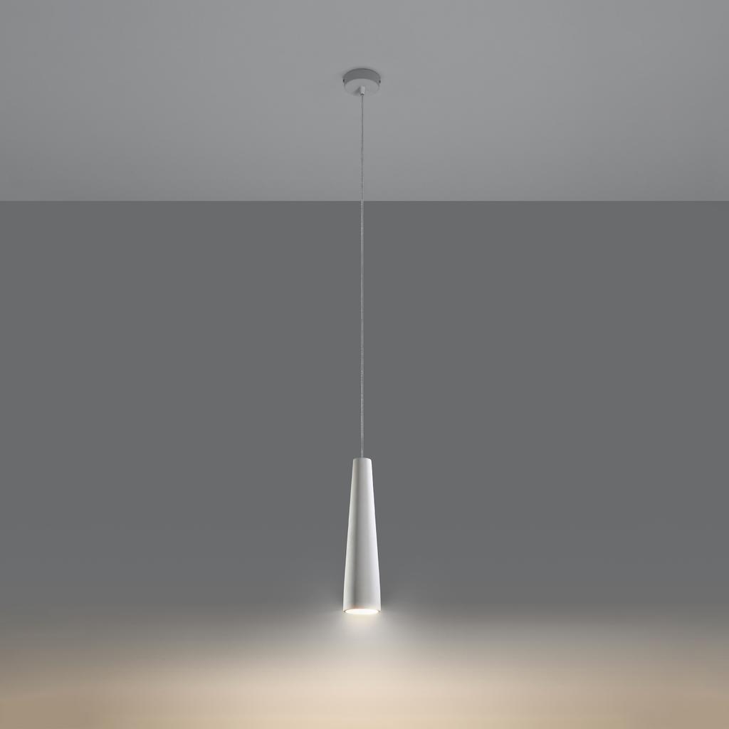Lampa Wisząca Arbyx 1 Gu10 Biały Lumilo 08.369.45