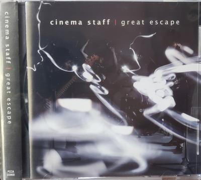 CD CINEMA STAFF  Great Escape  PCCA03900 Pony Canyon 2013 Japan ObiRock Used