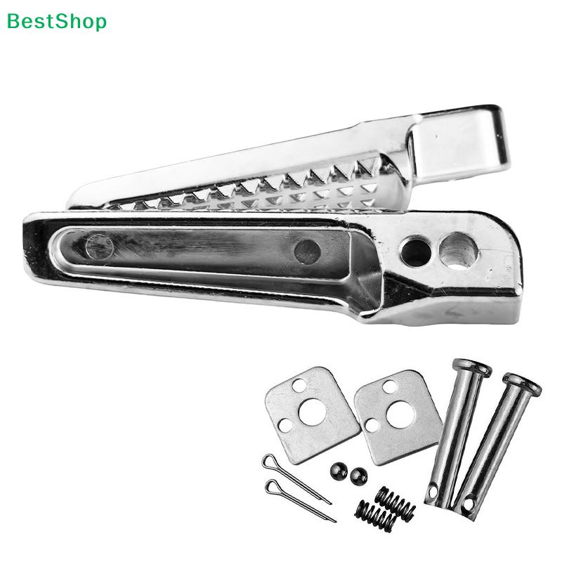 Motorcycle Foot Pegs -full Set Of Universal Aluminum Alloy Anti-Slip Footpegs,For Most Motorcycles Wear-Resistant