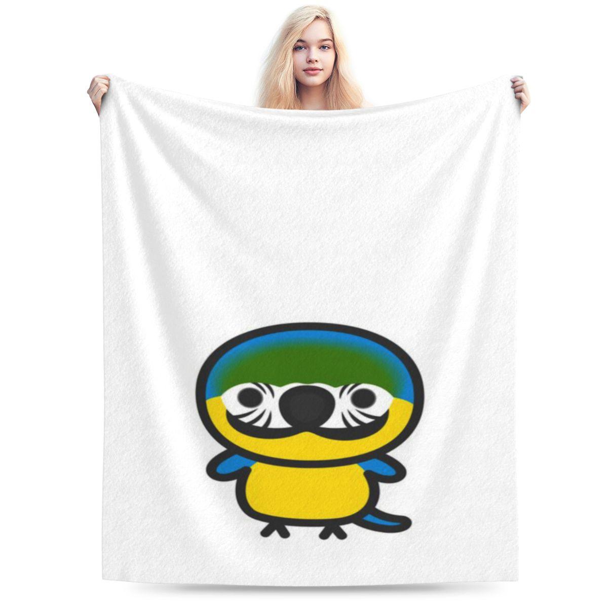 Blueandyellow Macaw Personalized Soft Gift An UltraSoft Micro Fleece Blanket 75x100cm 30x40in