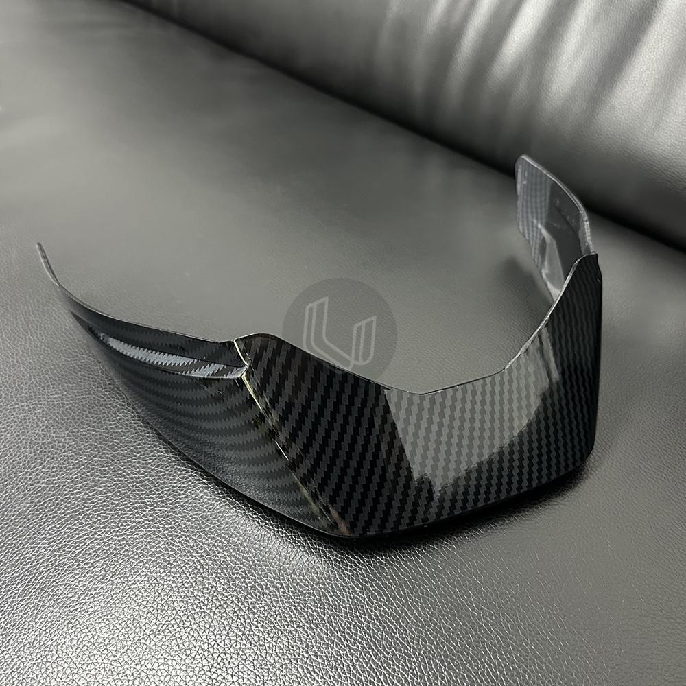 Carbon-look Motorcycle Rear Trim Helmet Spoiler For HJC RPHA 11 Helmet Accessories
