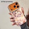 Phone Case: 2D Flat Lambskin Suitable for iPhone 18 17 16 15 14 13 Pro Protective Case, Pajama Kitten, Christmas and Halloween Gifts