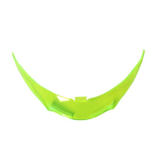 

Модифицированный мотоциклетный шлем, спойлер, аксессуары для украшения хвоста шлема, шлем, хвостовое крыло, универсальный хвост флуоресцентный желтый