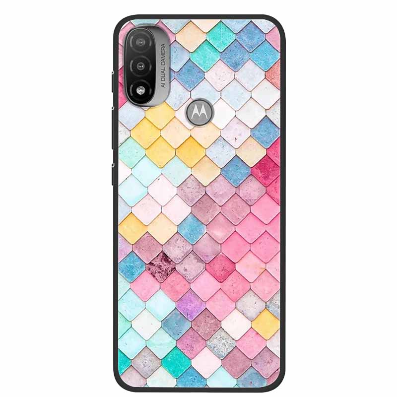 For Moto E20 Case Shockproof Soft Silicone Back Cover For Motorola Moto E20 6.5" Phone Cases For Moto E 20 XT2155 Coque Fundas