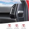 2pcs/set Dashboard Air Conditioning Vent Cover Trim for Ford F150 2015 2016 2017 2018 2019 2020 Interior Accessories (Carbon Fiber)