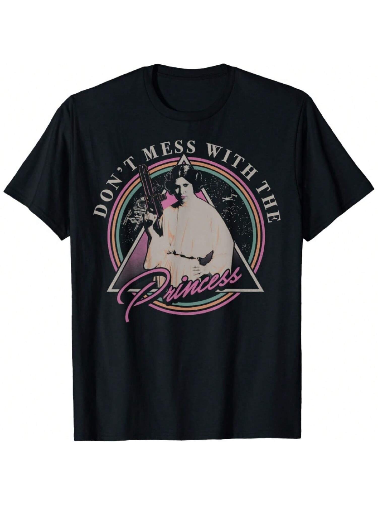 Princess Leia Don t Mess With The Princess + T-Shirt S разноцветный