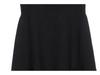 2025 Early Spring French Style Black Slimming Knitted Dress with Round Neck & Short Sleeves